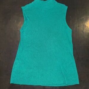 Teal Knit Top